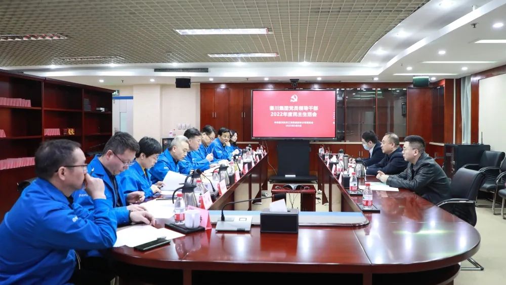 【集团资讯】3044永利集团集团党委召开2022年度党员领导干部民主生活会
